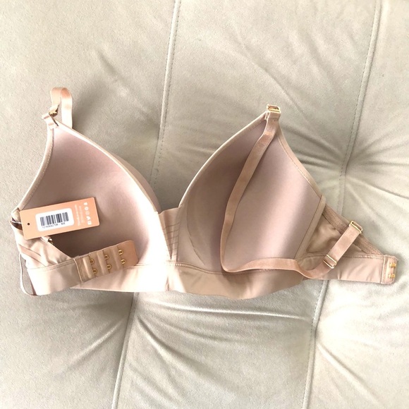 ThirdLove 24/7 Seamless Stripe wireless bra 30E - Picture 2 of 3